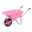 Carrimore 120L Stable Barrow with Puncture Proof Wheel Pink
